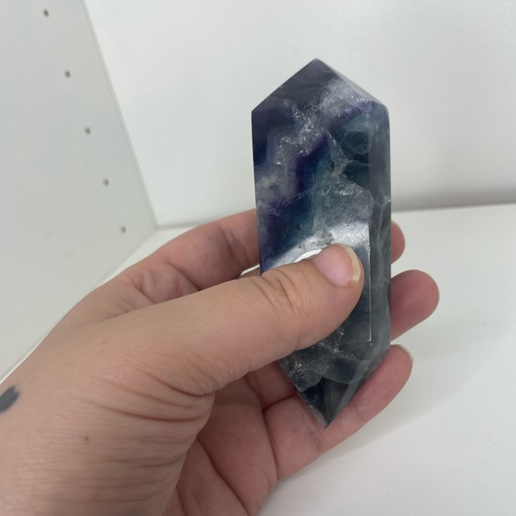 Fluorite Double Point - Picture 5 of 7
